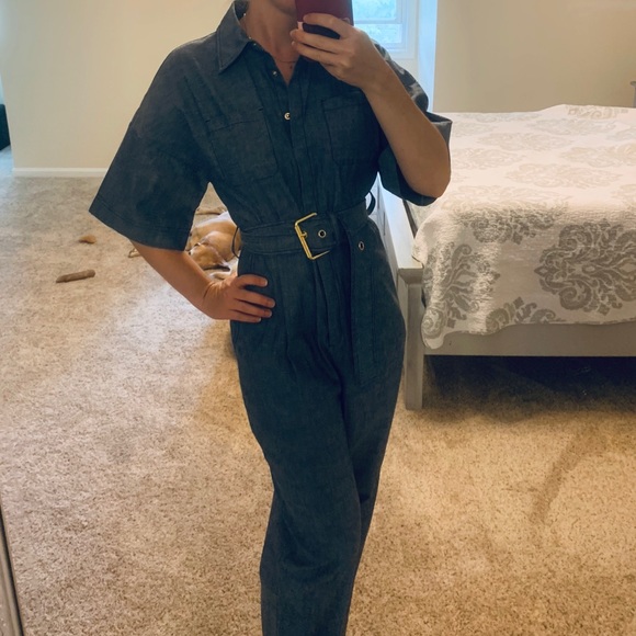 Diane Von Furstenberg linen jumpsuit - Picture 14 of 16